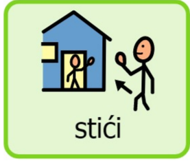 stići