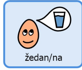 žedan/na
